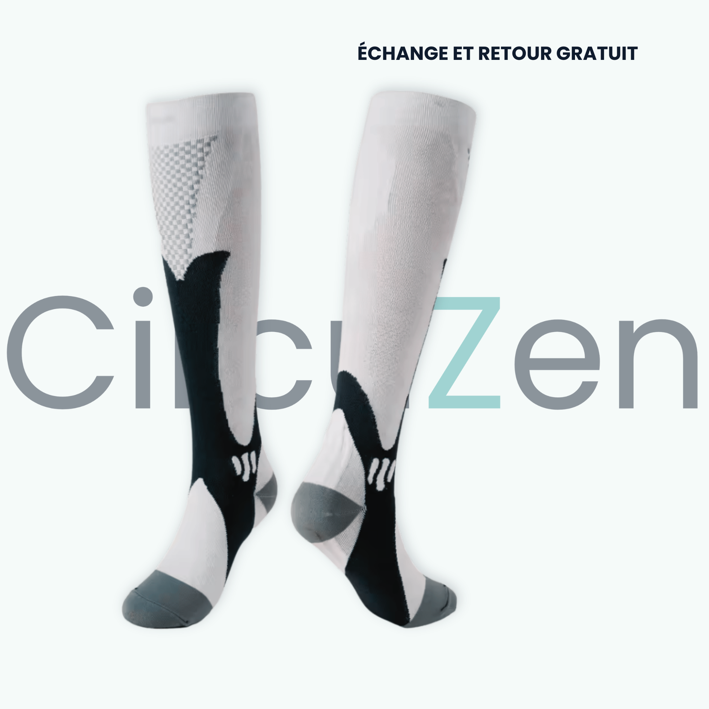 Chaussettes Thérapeutique™ Soulagez vos jambes fatiguées